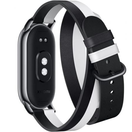Xiaomi Correa para Mi Smart Band 8 Double Strap Blanco y Negro